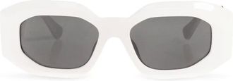 Versace Sunglasses, male, White, Size: 54 MM Maxi Medusa Biggie Sunglasses