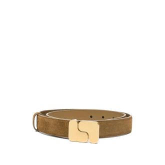 SOEUR Ninon Riem - Dames - Riemen - Bruin - 70 CM - Leer - Accessoires