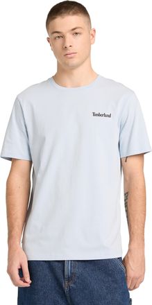 Timberland T-Shirt TIMBERLAND Bear Graphic ShortSleeve Tee, Herren, Gr. XXL, skyway, Obermaterial: 100% Baumwolle, Shirts T-Shirt, bequeme Passform, Kurzarmdesig