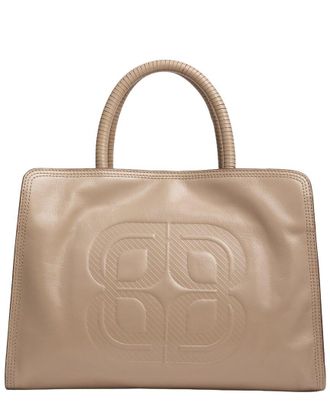L.k. Bennett Lk Bennett Ella Embossed Leather Tote