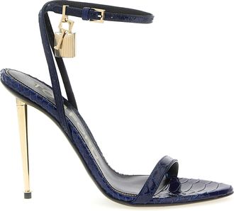 Tom Ford Vorh&auml;ngeschloss-Sandalen