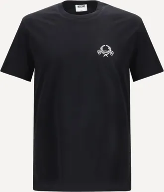 Moschino T-shirt Laurel Crown Logo Man S