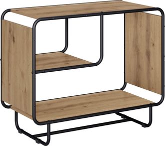 vidaXL Aparador Roble Artisan 80 X 37,5 X 64,5 Cm Madera De Ingenier&iacute;a Vidaxl