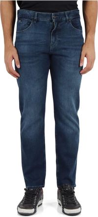 HUGO BOSS Hombre, Vaqueros, Azul, Talla: W40