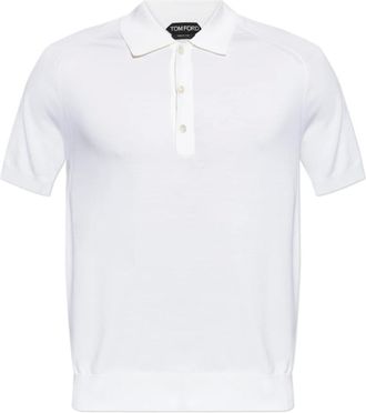 Tom Ford Heren, Tops, Wit, Maat: XL Wol