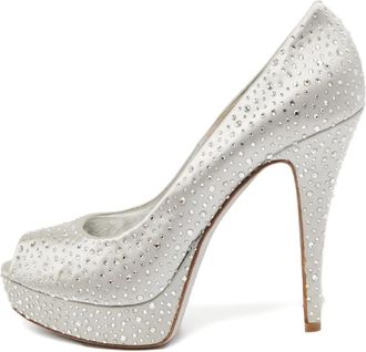 Loriblu Pumps con cristalli 150mm - Argento
