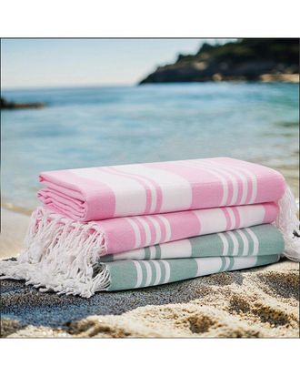 Oceanfront Resort Salty Stripe 4-Pack Sand-Free Beach Towels