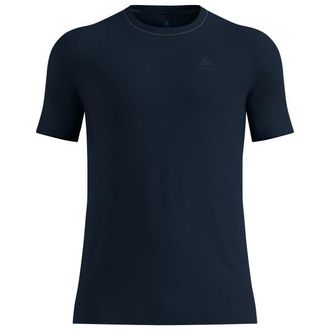 Odlo Merino 160 Baselayer Crew Neck S/S Merinounterw&auml;sche f&uuml;r Herren | blau