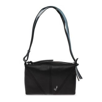 Kenzo Borsa in Pelle con Logo - - Bags - Donna - Nero - ONE SIZE