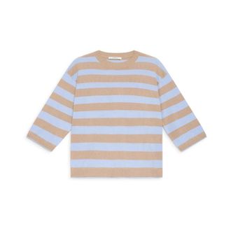 Maliparmi Round-neck Knitwear, female, Beige, Size: XS Colours of the World Sweater