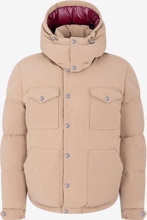 Moncler Kurze Daunenjacke mit Kapuze Fornas
