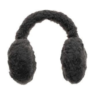 Max Mara Accessoires, Dames, Grijs, ONE Size, Wol, Muffy 2 Wol Oorwarmers