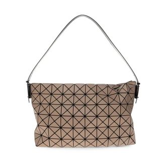 Issey Miyake Musette Grote Schoudertas - Dames - Tassen - Beige - Maat: ONE Size Leer