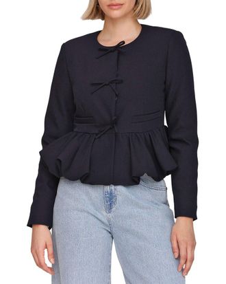 Avec Les Filles Button Down Jacket