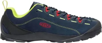 Keen Mens Jasper Shoes In Black Iris/red Carpet