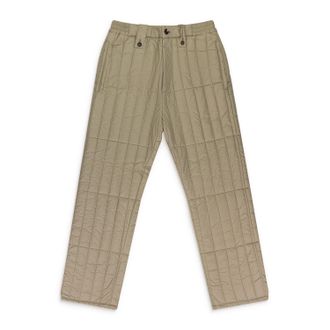 Aim&eacute; Leon Dore BROWN WOOLRICH FILLED PANTS