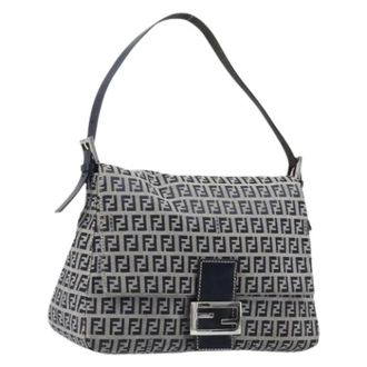 Fendi Borsa a spalla Pre-owned Vintage Zucchino - - Pre-owned - Donna - Blu - ONE SIZE
