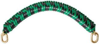 Clare Vivier Braided Leather Top Handle in Green Apple/black at Nordstrom