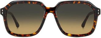 Isabel Marant IM 0153/G/S Asian Fit 086/PR Womens Sunglasses Tortoiseshell Size 56