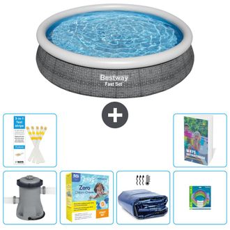Bestway Piscina Bestway Fast Set Redonda - 366x76 Cm - 7-piezas S181