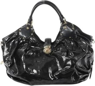 Louis Vuitton Pre-owned Handbags, female, Black, Size: ONE SIZE Pre-owned Surya XL Mahina Shoulder Bag