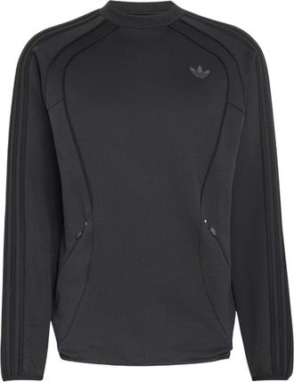 adidas Spacer Teamgeist 26 Cutline Crew Sweatshirt Asia Sizing Black KT4424