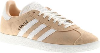 adidas Originals Womens Trainers Gazelle Halo Blush cloud white - Beige - Size UK 3.5