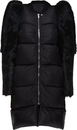 Rick Owens Cappotto trapuntato - Nero