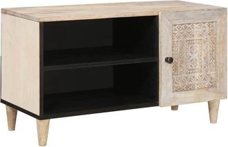 vidaXL Unidades De Tv Con Estante 80 X 33 X 46 Cm Madera Contrachapada Vidaxl