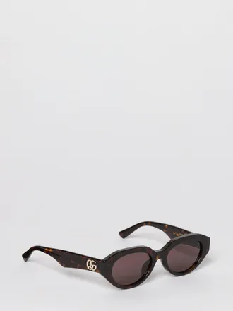 Gucci Occhiali da sole cat-eye in acetato con monogramma GG