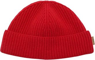 Ami Sailor Beanie - Heren - Hoeden - Rood - ONE Size - Wol - Accessoires