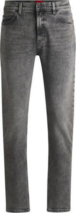 HUGO BOSS Denim Mode Jeans - Heren - Slim Fit Jeans - Grijs - W30 L34 - Denim - Jeans