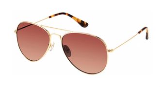 DIFF Eyewear Mens Sdfcruz Sunglasses In Brushed Gold