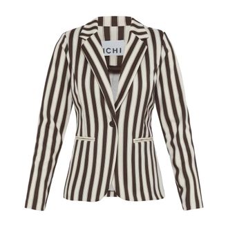 Ichi Chaquetas - Jackets - Mujer - Marr&oacute;n - 2XL