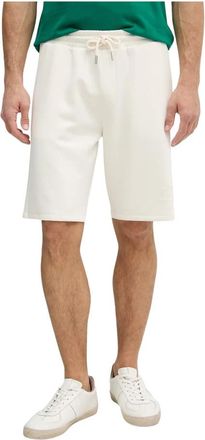 Karl Lagerfeld Drawstring Sweat Shorts - Heren - Korte Broeken - Beige - S - Katoen - Korte Broeken