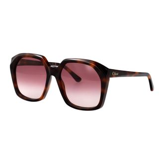 Chloé Sunglasses, female, Brown, Size: 57 MM Ch0280S Sunglasses