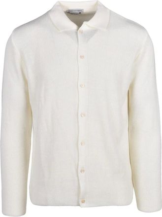 Daniele Alessandrini Truien & Vesten, Heren, Beige, M, Wol, Cardigan a Polo