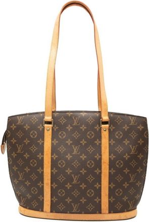 Louis Vuitton Brown Monogram Pvc Leather Tote Bag (Pre-Owned)
