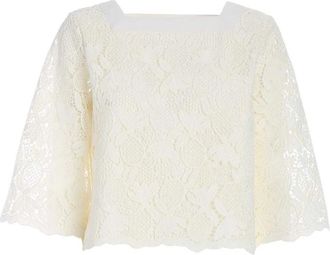 See By Chlo&eacute; Blouses - Dames - Blouses - Wit - XS - Katoen - Overhemden
