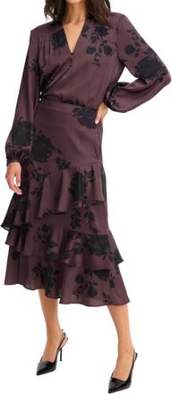 Allison New York Eden Blouse In Brown