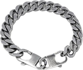 Maison Margiela Chain Bracelet - Dames - Armbanden - Grijs - S - Accessoires