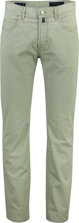 Pierre Cardin pantalon Pierre Cardin groen normale fit 5-pocket model
