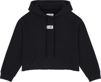 Maison Margiela Hoodie - Dames - Hoodies - Zwart - M - Hoodies & sweatvesten