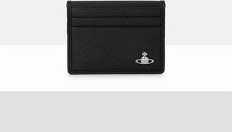 Vivienne Westwood Man Card Holder Faux Leather Black One Size Men