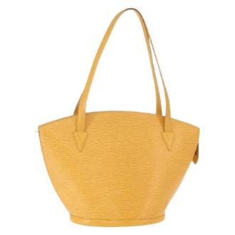 Louis Vuitton Pre-owned Shoulder Bags, female, Yellow, Size: ONE SIZE Pre-owned Vintage Shoulder Bag