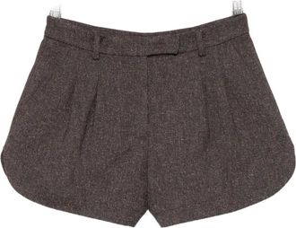 Patrizia Pepe Shorts strutturati - Marrone
