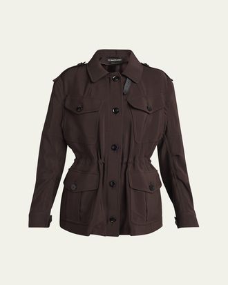 Tom Ford Viscose-Wool Field Jacket
