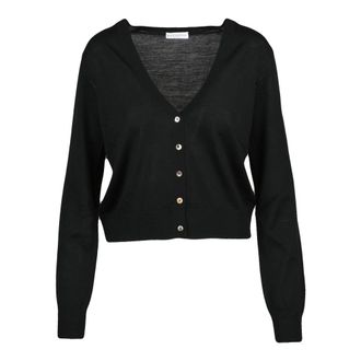 Ballantyne Truien & Vesten, Dames, Zwart, L, Wol, Korte Cardigan