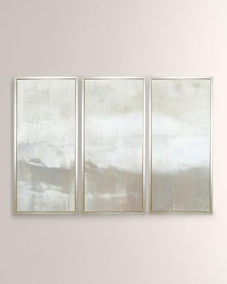 Benson-Cobb Higher Ground Giclee Triptych, 21 x 46