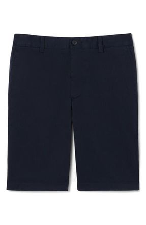 Lacoste Twill Bermuda Chino Shorts in Abysm at Nordstrom, Size 38